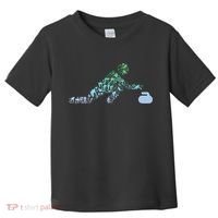 Curling Stone T For Curler Curling Player Boy Curling Toddler T-Shirt thumb 0