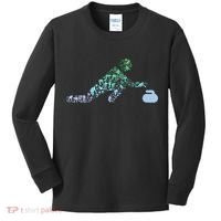Curling Stone T For Curler Curling Player Boy Curling Kids Long Sleeve Shirt thumb 0
