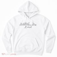 City Skyline Travel Souvenir Tourist Budapest Hungary Hoodie thumb 0