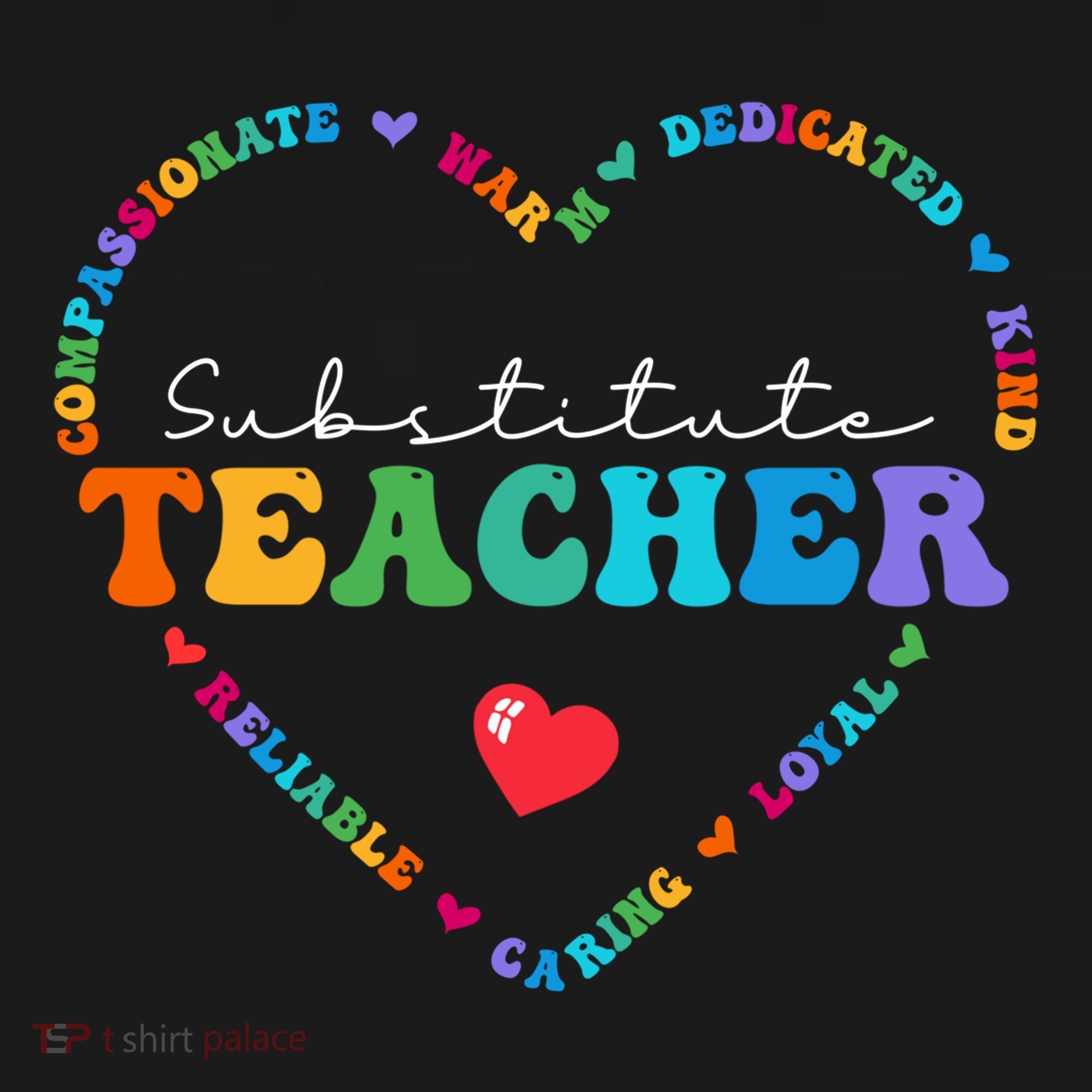 Cute Substitute Teacher Appreciati To School Gift Doggie Tank
