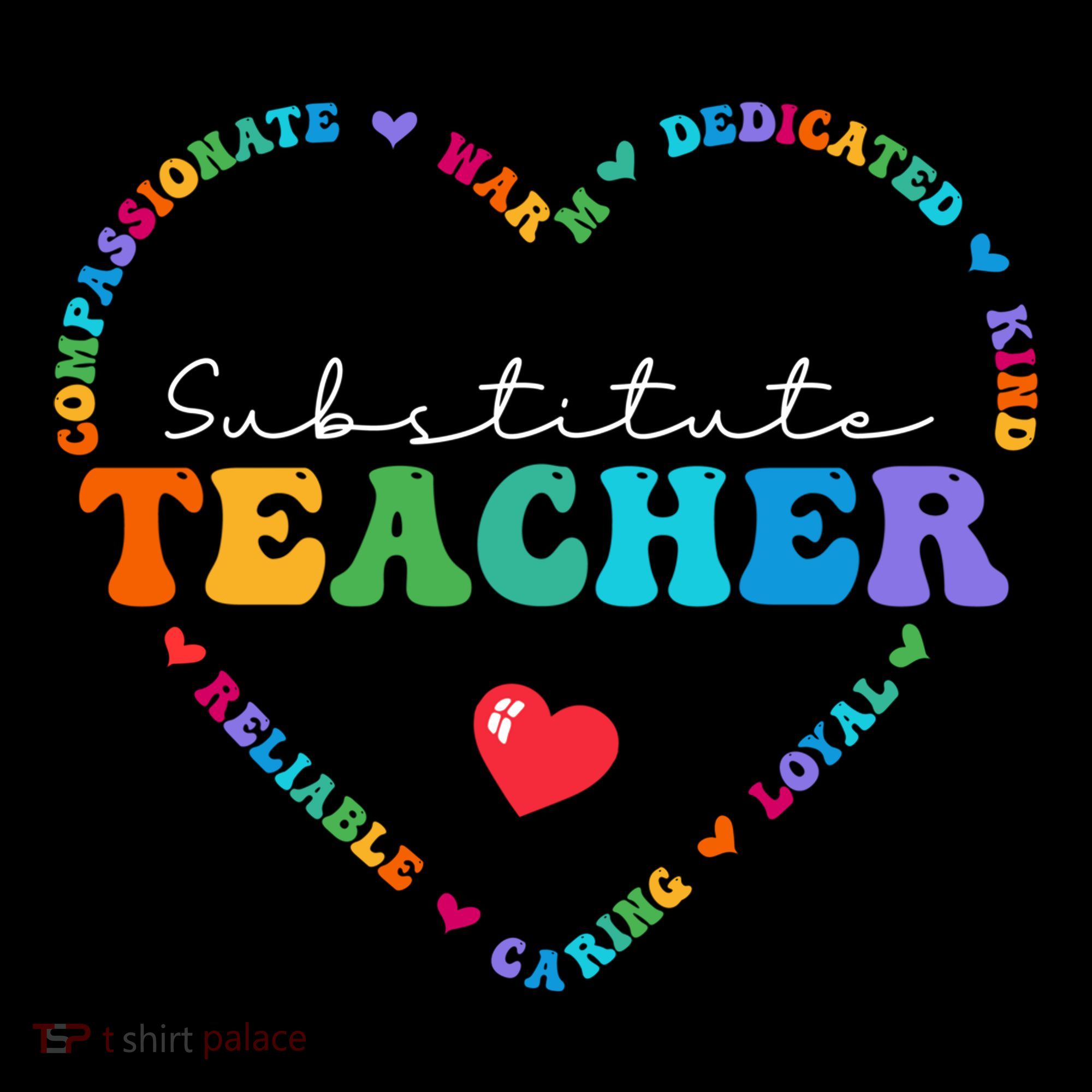 Cute Substitute Teacher Appreciati To School Gift Women's Hoodie