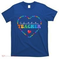 Cute Substitute Teacher Appreciati To School Gift T-Shirt thumb 0