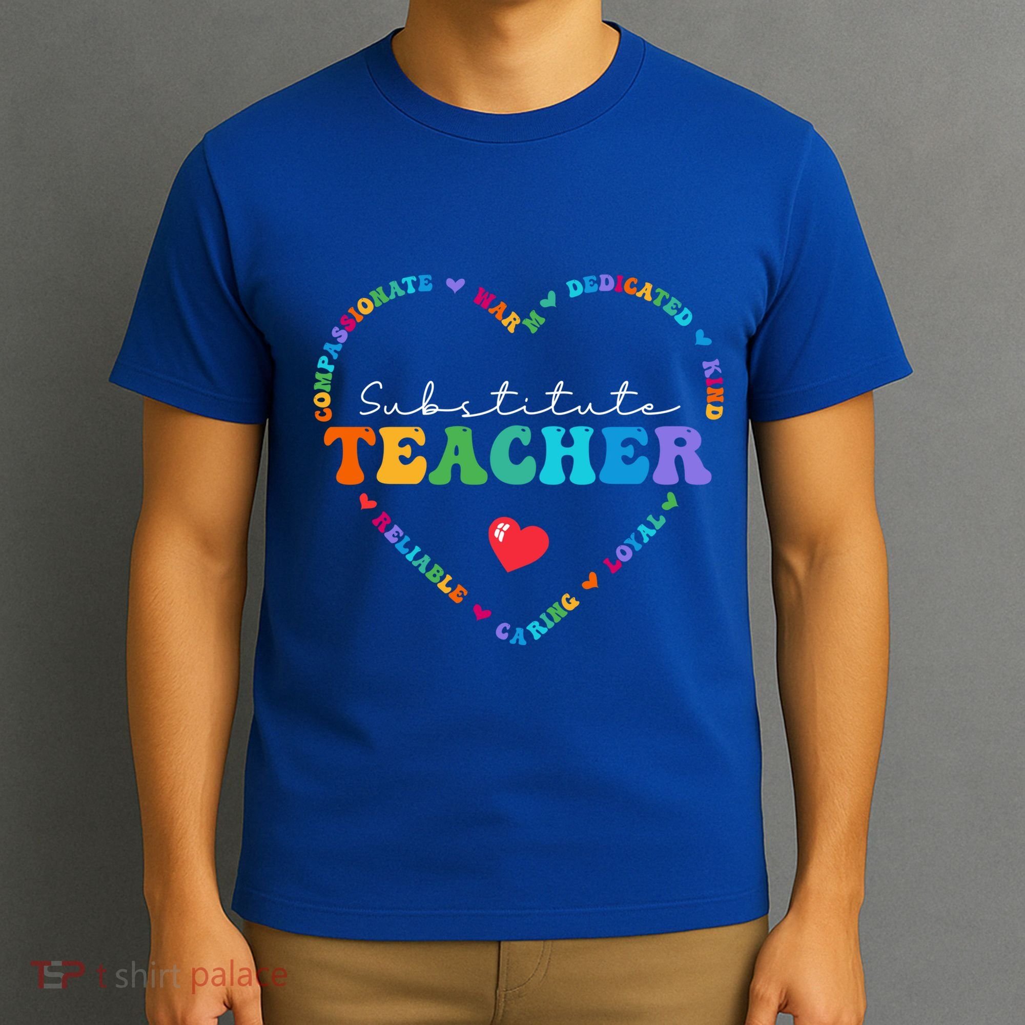 Cute Substitute Teacher Appreciati To School Gift T-Shirt