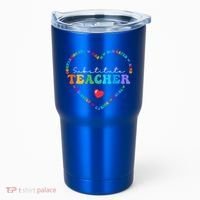 Cute Substitute Teacher Appreciati To School Gift Tumbler thumb 0