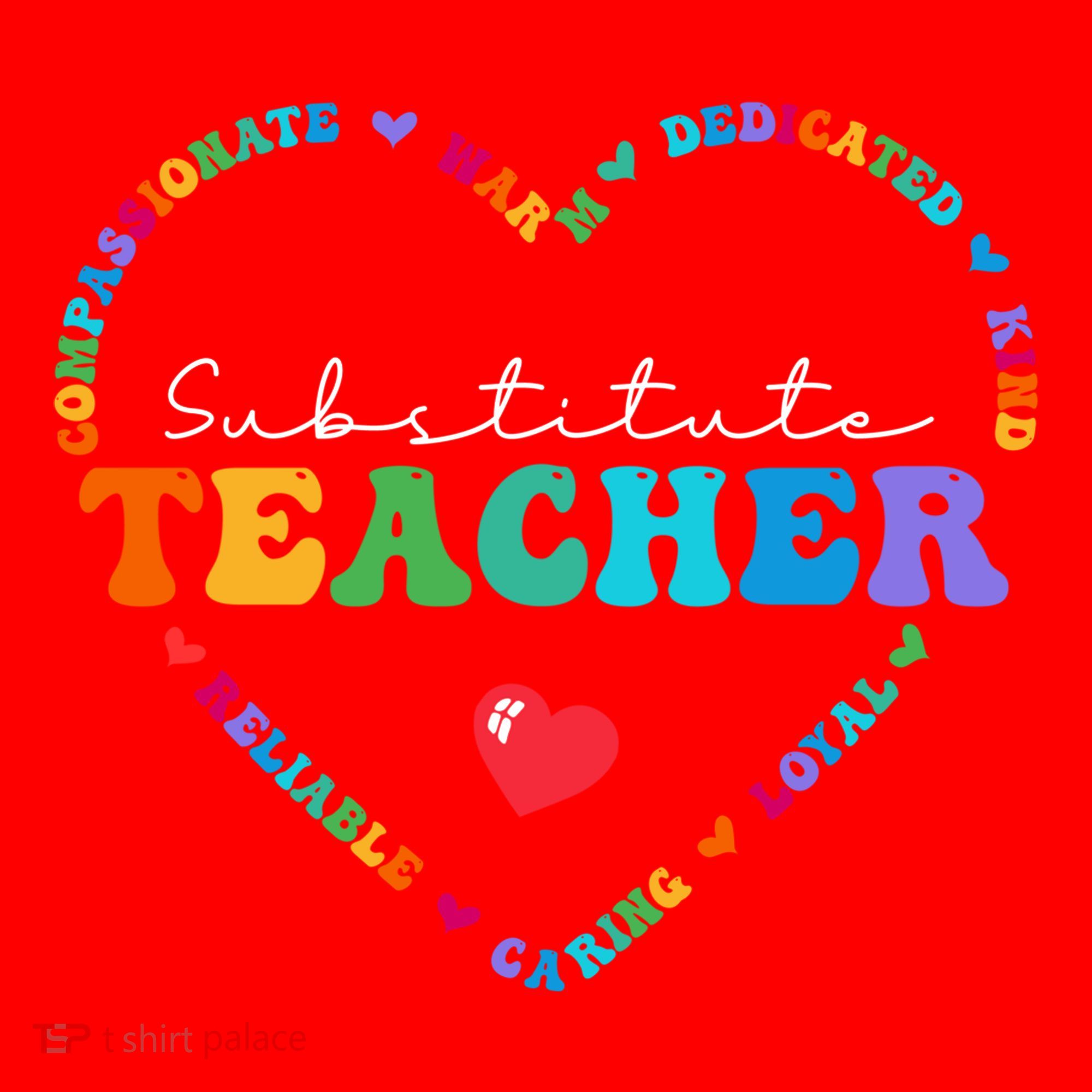 Cute Substitute Teacher Appreciati To School Gift Santa Hat