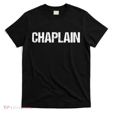 Chaplain Simple Title T-Shirt