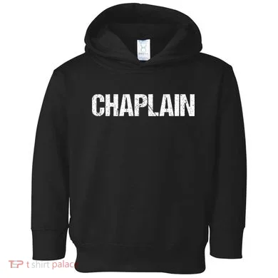 Chaplain Simple Title Toddler Hoodie