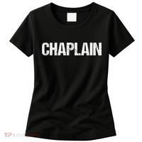 Chaplain Simple Title Women's T-Shirt thumb 0