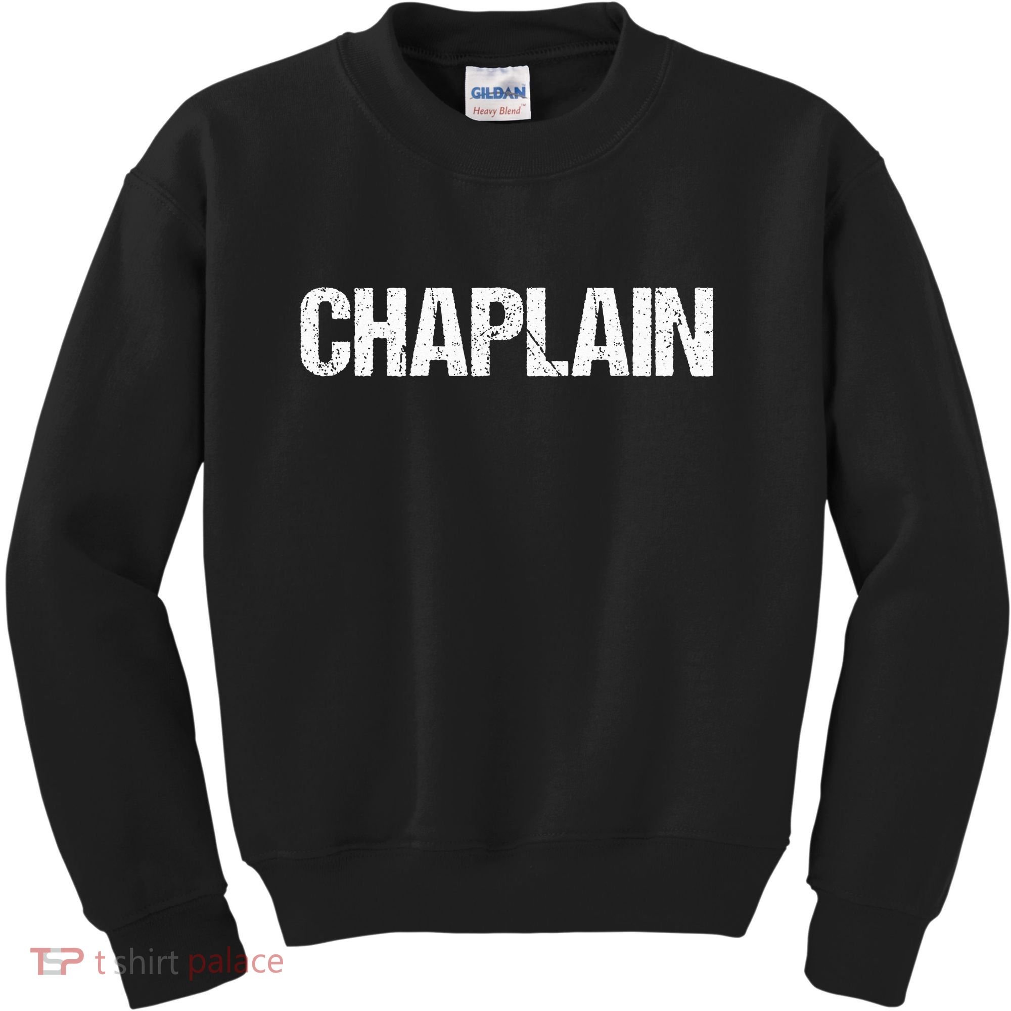 Chaplain Simple Title Kids Sweatshirt