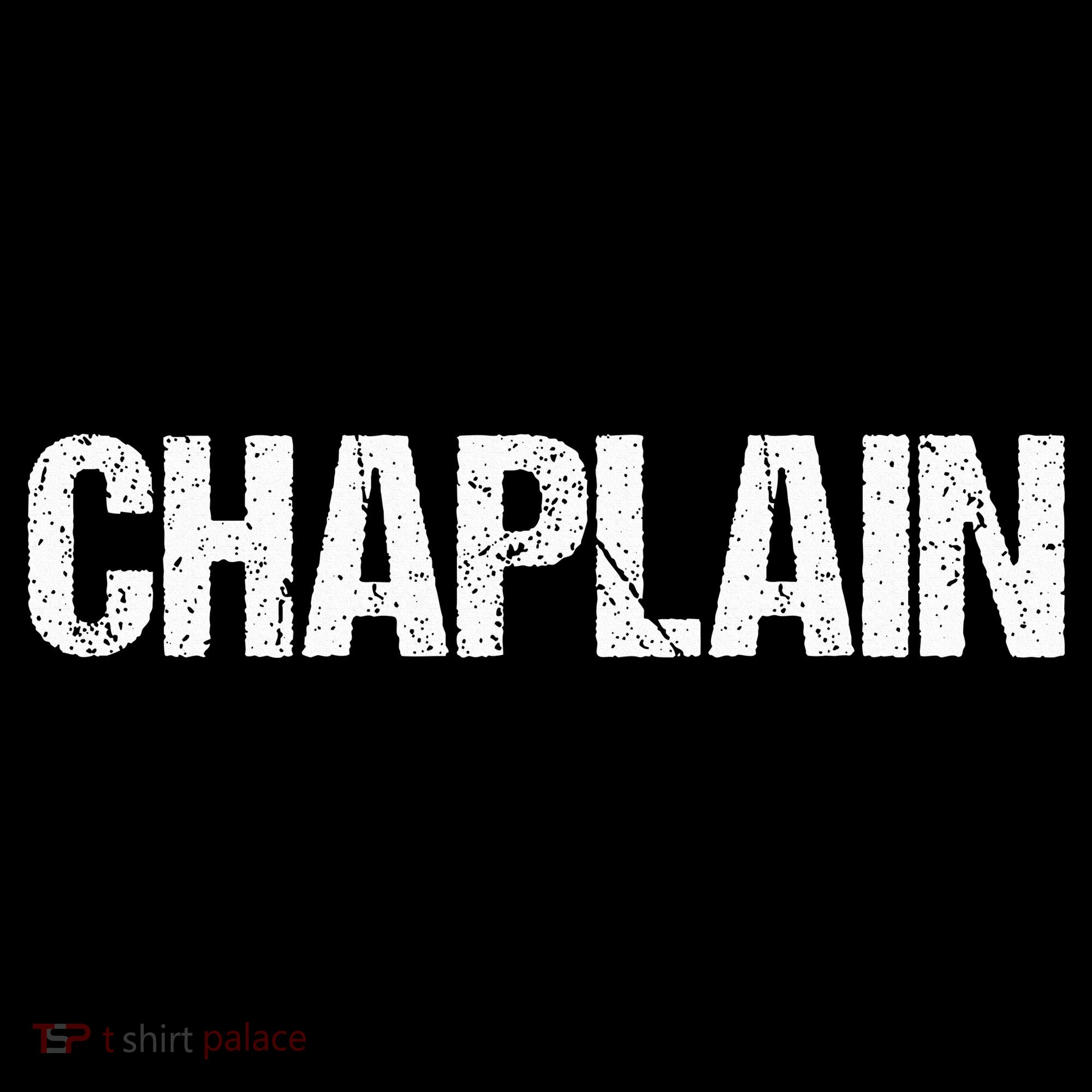 Chaplain Simple Title Kids Sweatshirt