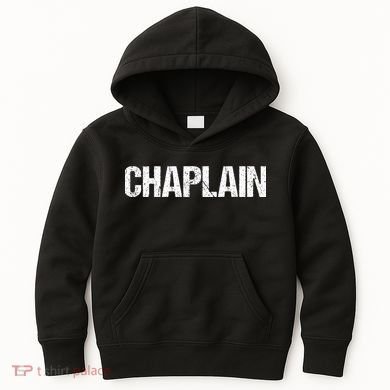 Chaplain Simple Title Kids Hoodie