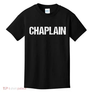 Chaplain Simple Title Kids T-Shirt