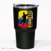 Colombian Soccer Team Colombia Flag Jersey Tumbler thumb 0