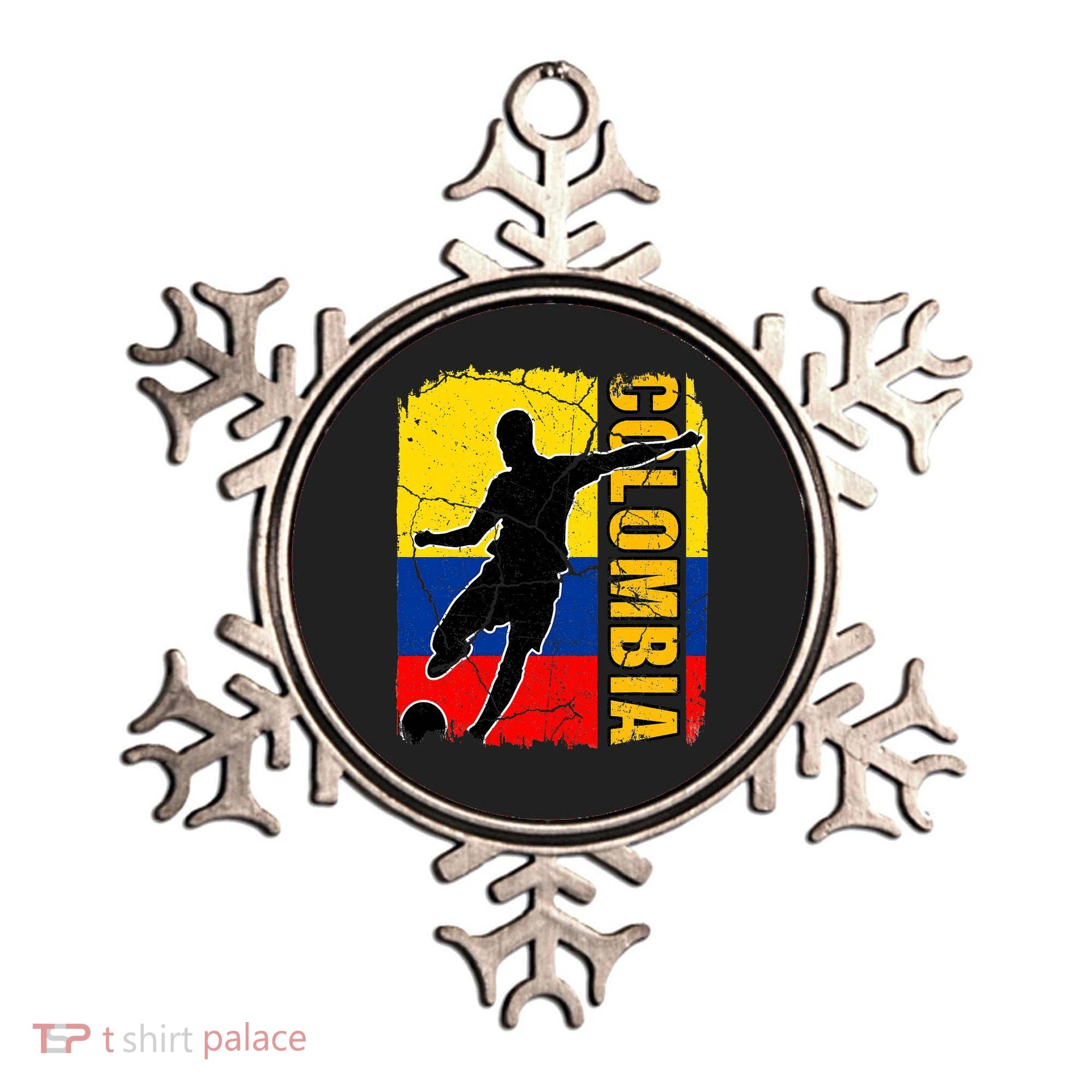 Colombian Soccer Team Colombia Flag Jersey Ornament