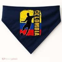 Colombian Soccer Team Colombia Flag Jersey USA-Made Doggie Bandana thumb 0