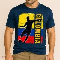 Colombian Soccer Team Colombia Flag Jersey Cooling Performance Crew T-Shirt thumb 2