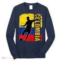 Colombian Soccer Team Colombia Flag Jersey Long Sleeve Shirt thumb 0