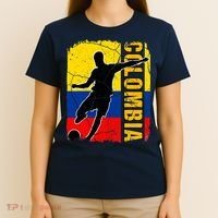 Colombian Soccer Team Colombia Flag Jersey T-Shirt thumb 4