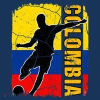 Colombian Soccer Team Colombia Flag Jersey T-Shirt thumb 7