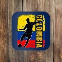 Colombian Soccer Team Colombia Flag Jersey Coaster thumb 0