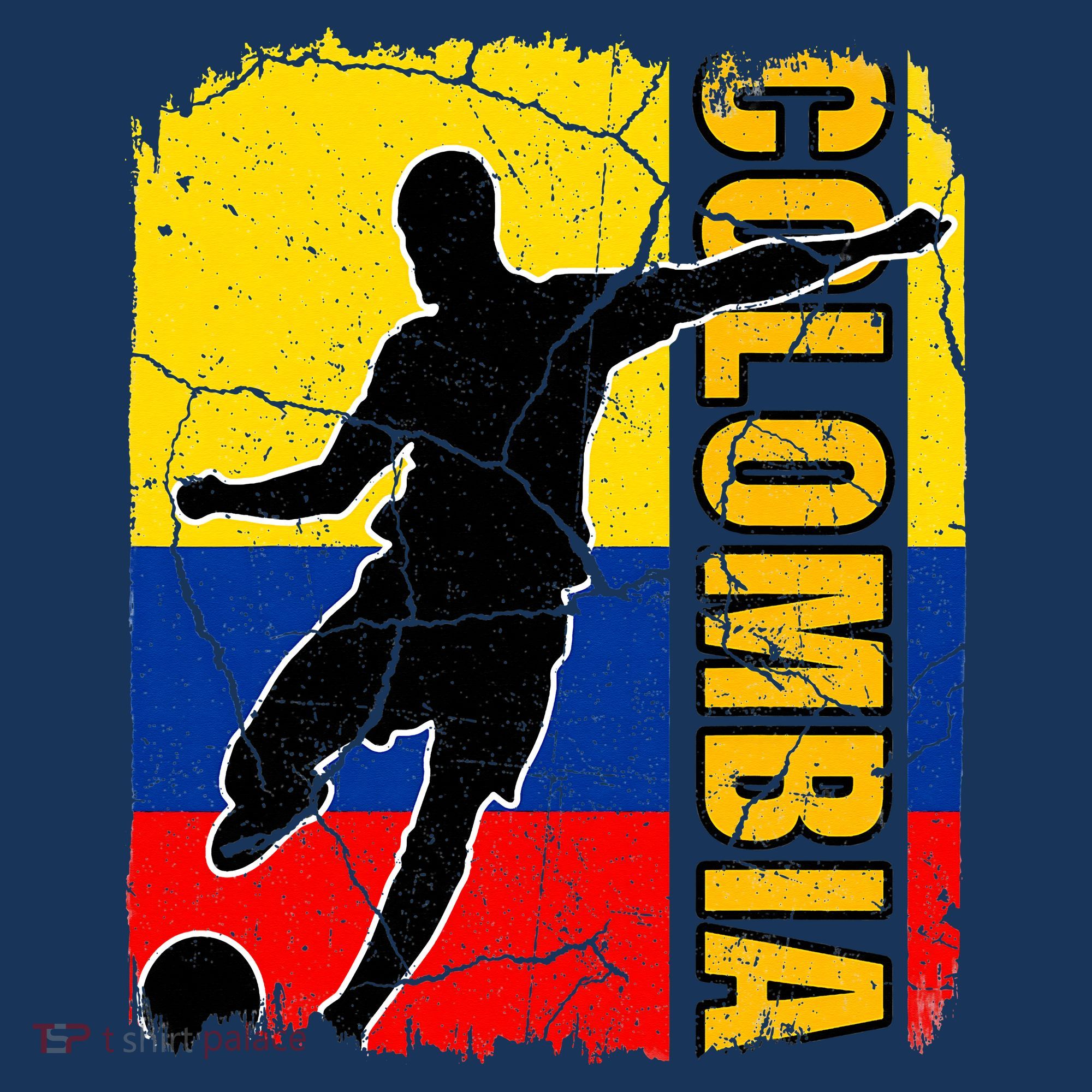 Colombian Soccer Team Colombia Flag Jersey Women's Hoodie