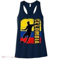 Colombian Soccer Team Colombia Flag Jersey Women's Tank Top thumb 0