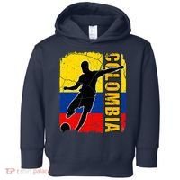Colombian Soccer Team Colombia Flag Jersey Toddler Hoodie thumb 0