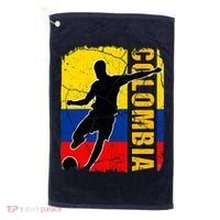 Colombian Soccer Team Colombia Flag Jersey Golf Towel thumb 0