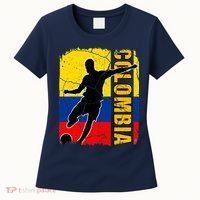 Colombian Soccer Team Colombia Flag Jersey Women's T-Shirt thumb 0