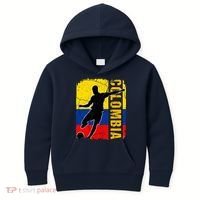 Colombian Soccer Team Colombia Flag Jersey Kids Hoodie thumb 0