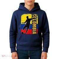 Colombian Soccer Team Colombia Flag Jersey Kids Hoodie thumb 4