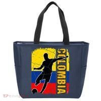 Colombian Soccer Team Colombia Flag Jersey Tote Bag thumb 0