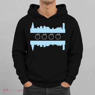 Chicago School Teachers Union Red For Ed Skyline Flag Hoodie