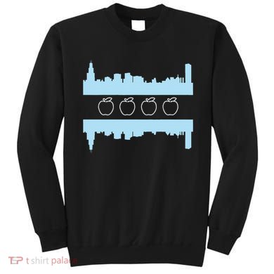 Chicago School Teachers Union Red For Ed Skyline Flag Sweatshirt