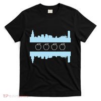 Chicago School Teachers Union Red For Ed Skyline Flag T-Shirt thumb 0