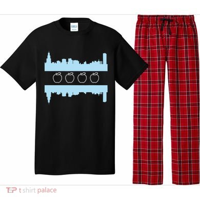 Chicago School Teachers Union Red For Ed Skyline Flag Pajama Set