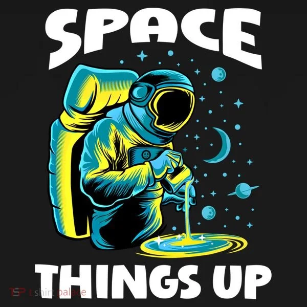 Cool Space Things Up Graphic Astronaut In Outer Space Gift Bucket Hat