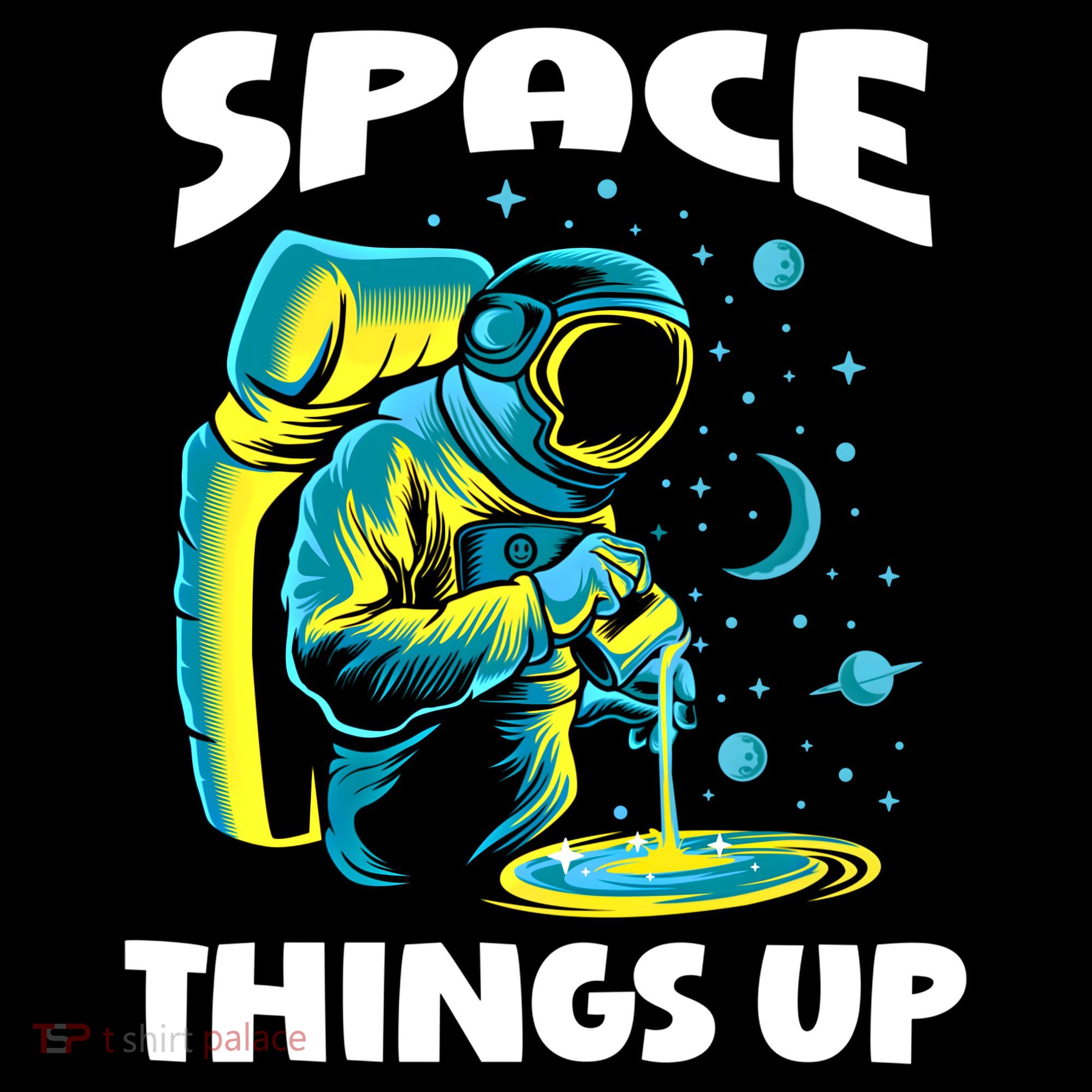 Cool Space Things Up Graphic Astronaut In Outer Space Gift Women's Hoodie