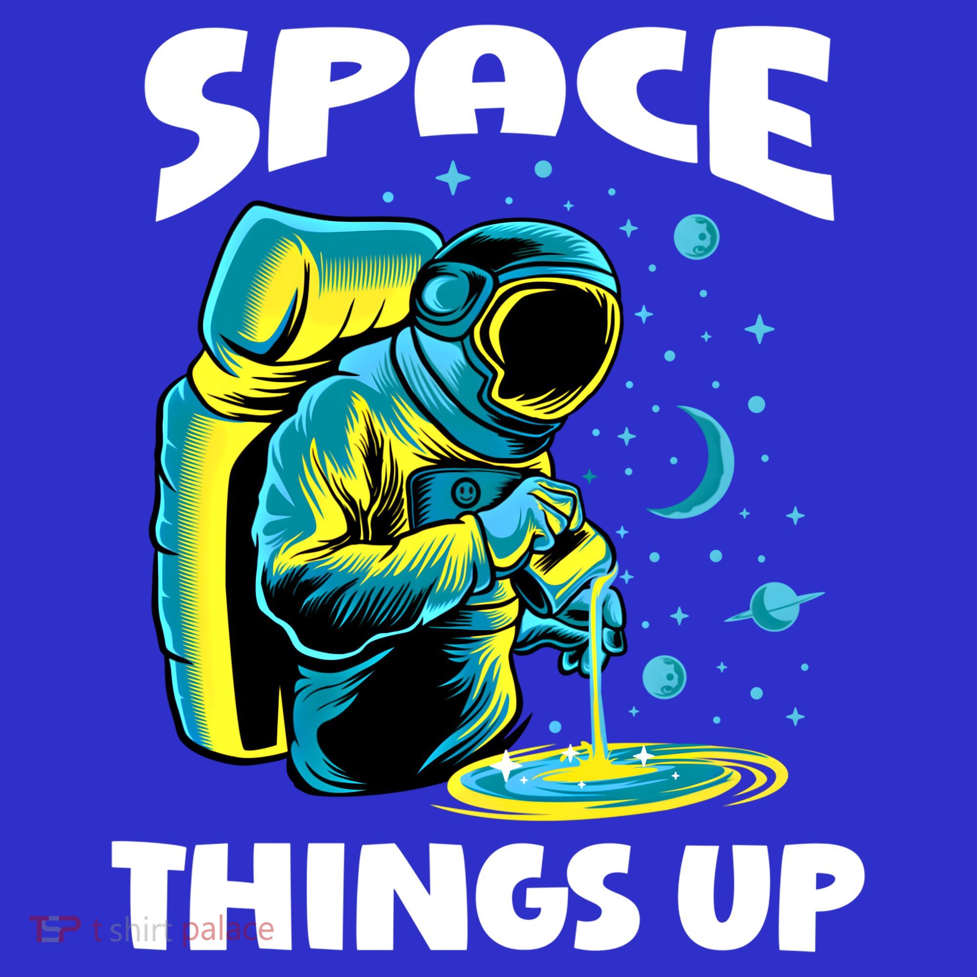Cool Space Things Up Graphic Astronaut In Outer Space Gift Women's Tank Top