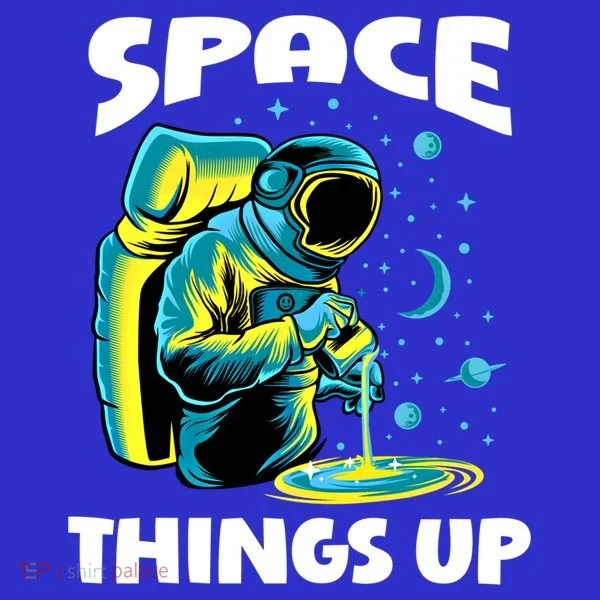 Cool Space Things Up Graphic Astronaut In Outer Space Gift Women's Long Sleeve Shirt