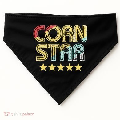 Corn Star Team Cornhole USA-Made Doggie Bandana