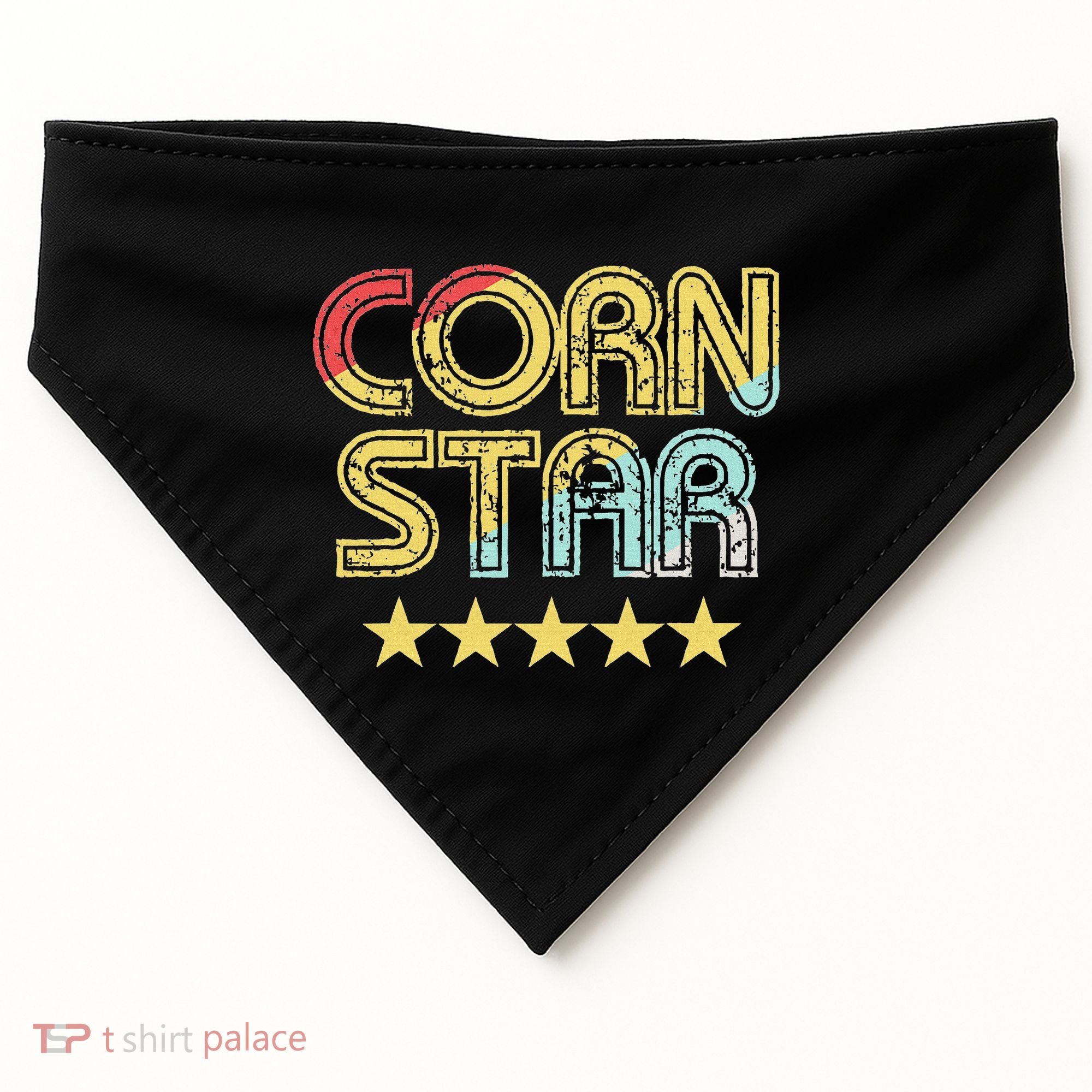 Corn Star Team Cornhole USA-Made Doggie Bandana