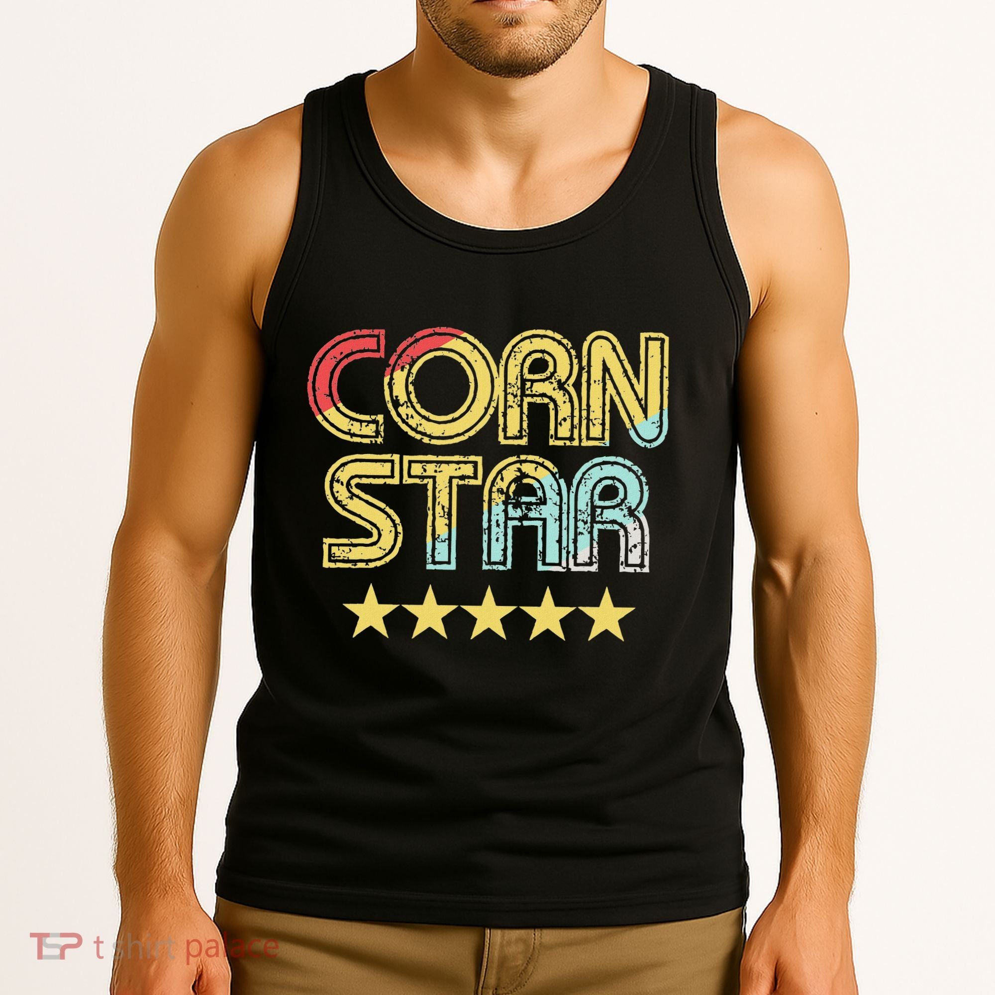 Corn Star Team Cornhole Tank Top