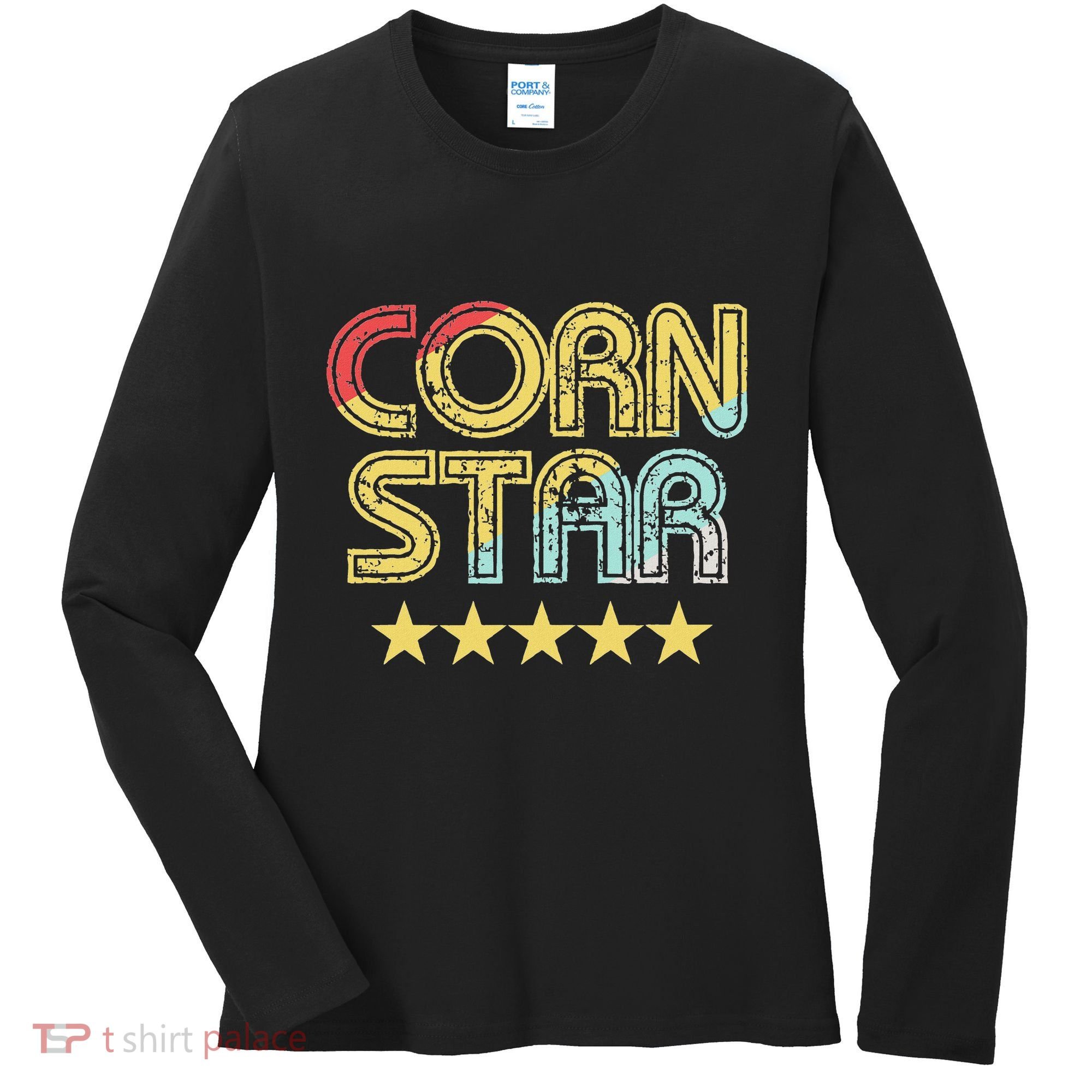 Corn Star Team Cornhole Women's Long Sleeve Shirt