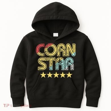 Corn Star Team Cornhole Kids Hoodie