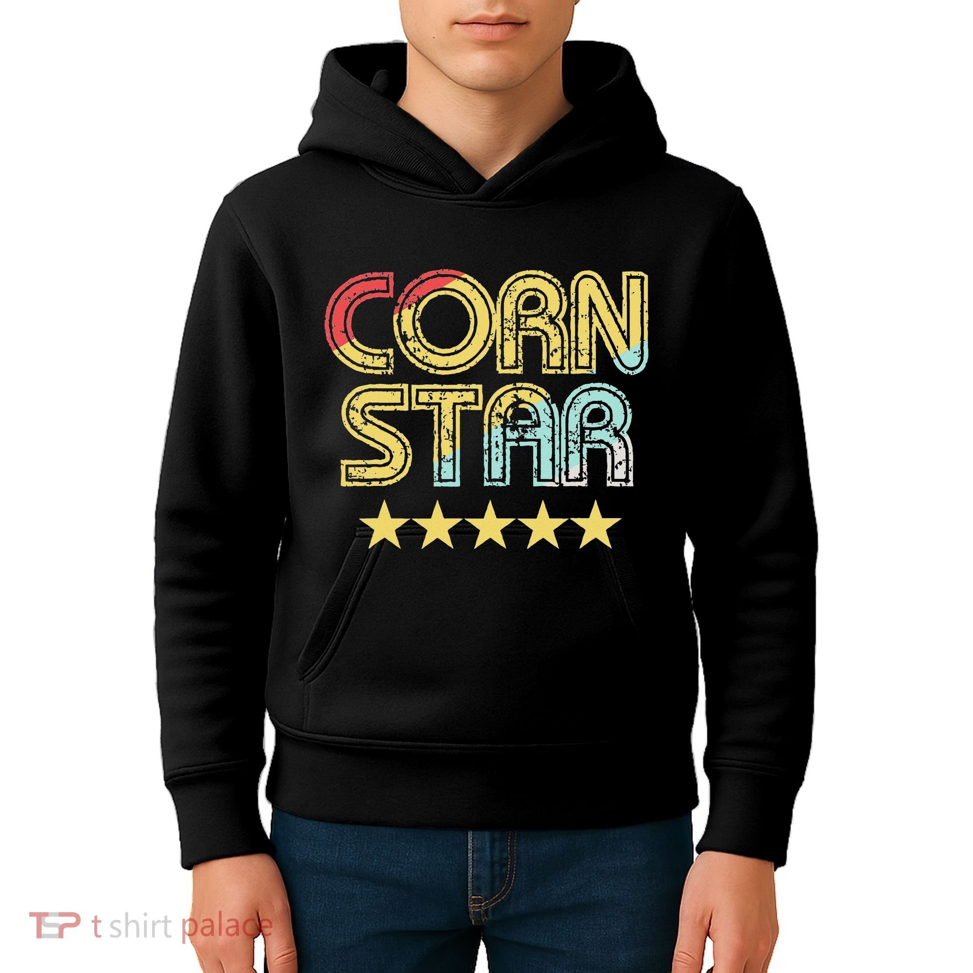 Corn Star Team Cornhole Kids Hoodie