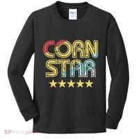 Corn Star Team Cornhole Kids Long Sleeve Shirt thumb 0