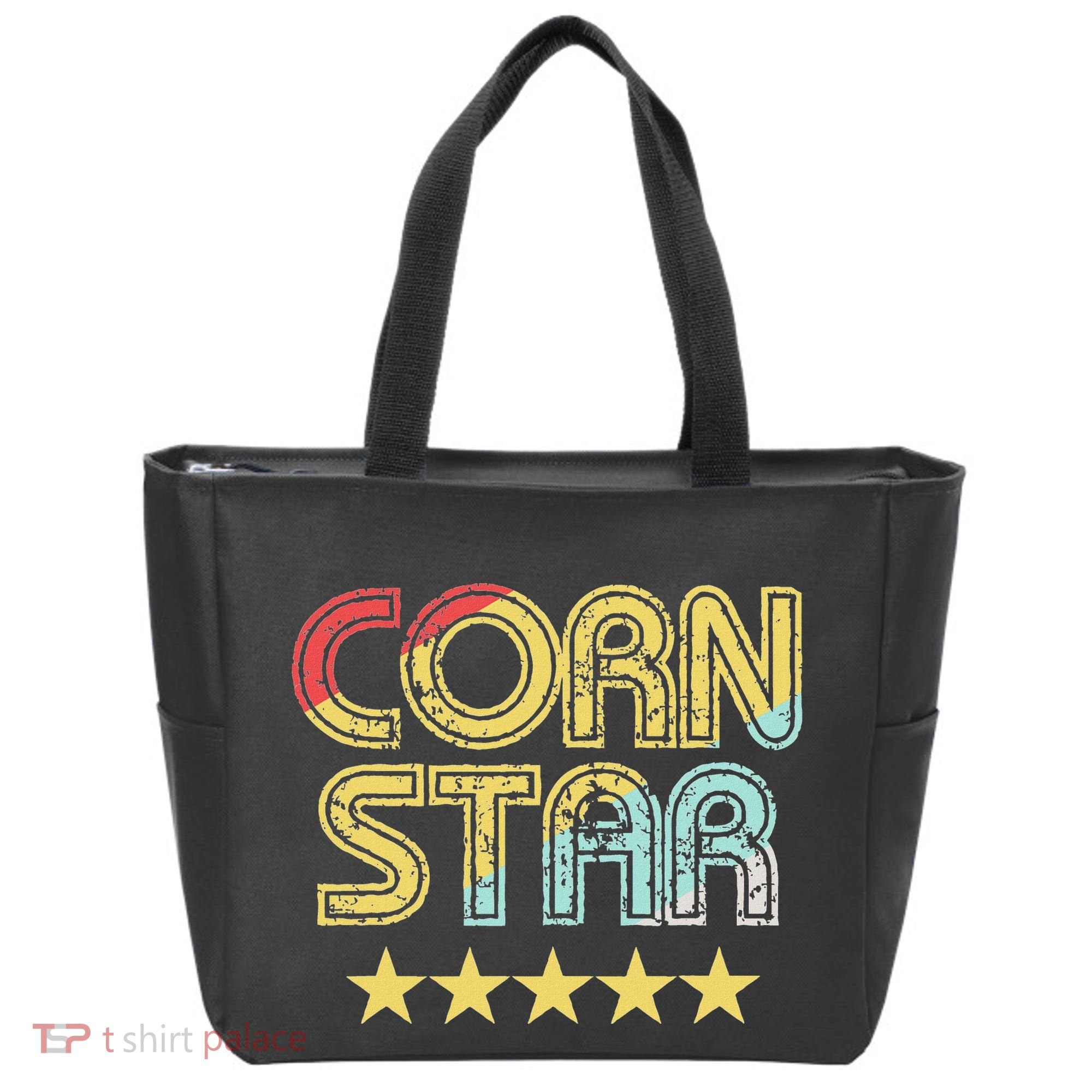 Corn Star Team Cornhole Tote Bag