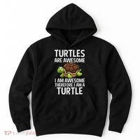 Cool Sea Turtle For Women Tortoise Lover Turtle Animal Hoodie thumb 0