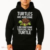 Cool Sea Turtle For Women Tortoise Lover Turtle Animal Hoodie thumb 2